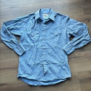 Ely Cattleman Wester snap Shirt !! Medium